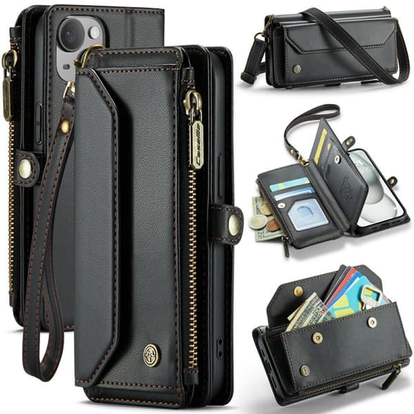 CASEME iPhone 15 Wallet Cover - Sort