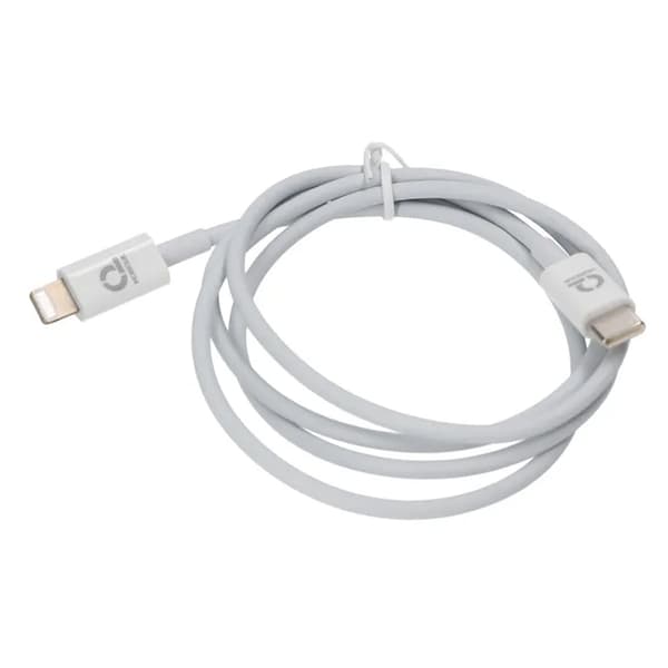 USB C til Lightning MFi 60W Hurtigoplader - Hvid