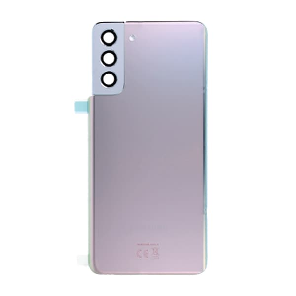 Samsung Galaxy S21 Plus 5G Baksida Med Tejp - Phantom Silver