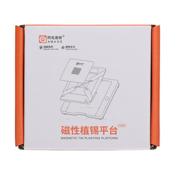 AMAOE LCD-skærm IC Reballing Platform/Stencil til iPhone X-15 Pro Max