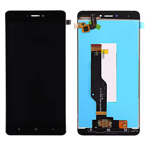 Xiaomi Redmi Note 4X Näyttö LCD-näytöllä - Musta