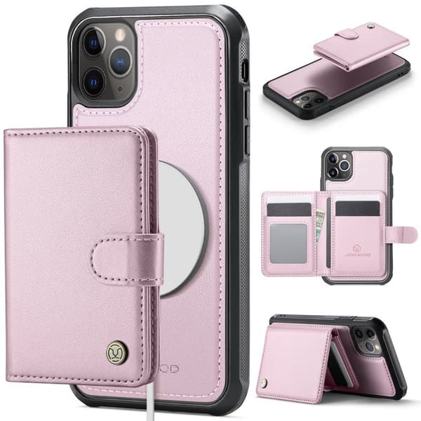JEEHOOD iPhone 11 Pro Cover med MagSafe - Pink