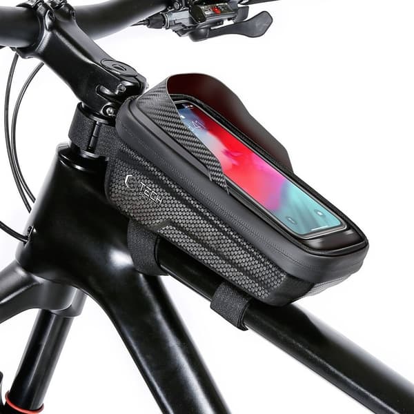 Tech-Protect V2 Cykelväska med Telefonfack 1l – Svart