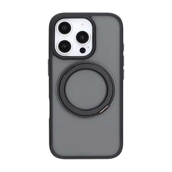 iPhone 16 Pro Max Mobilskal med Magsafe Stativ - Svart