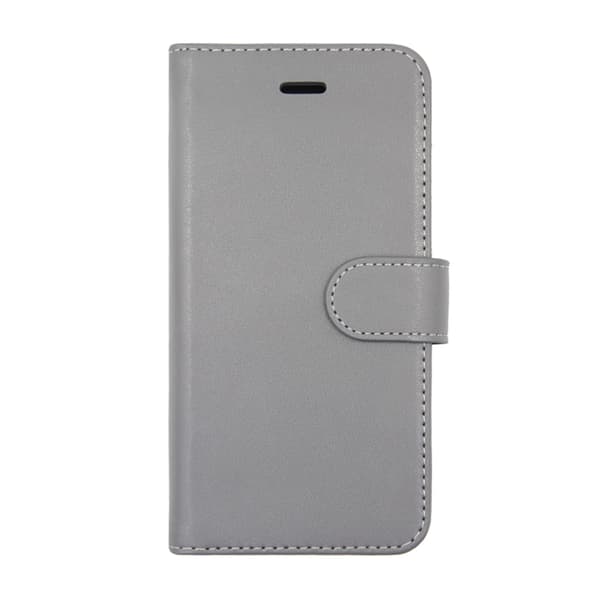 iPhone 6 och iPhone 6S Plånboksfodral Läder med Stativ - Grå