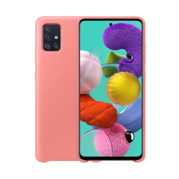 Samsung Galaxy A52 Silikonskal - Rosa