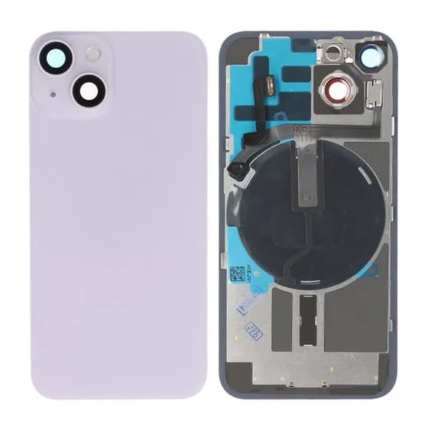 IPhone 14 Bagside Glas OEM - Lilla