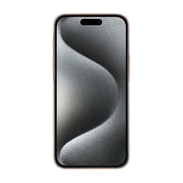 Blankt design Magnetisk etui til iPhone 15 Pro Max Guld