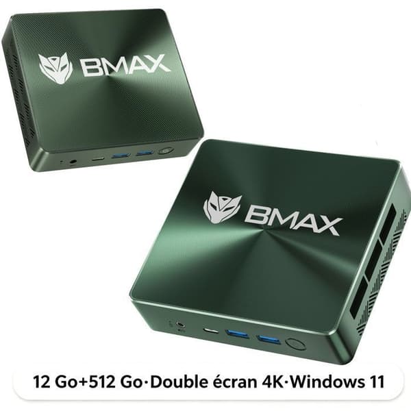 Mini PC - BMAX - B6 Plus - Intel Core i3-1000NG4 - 12 GB RAM - 512 GB SSD - Intel Iris Plus
