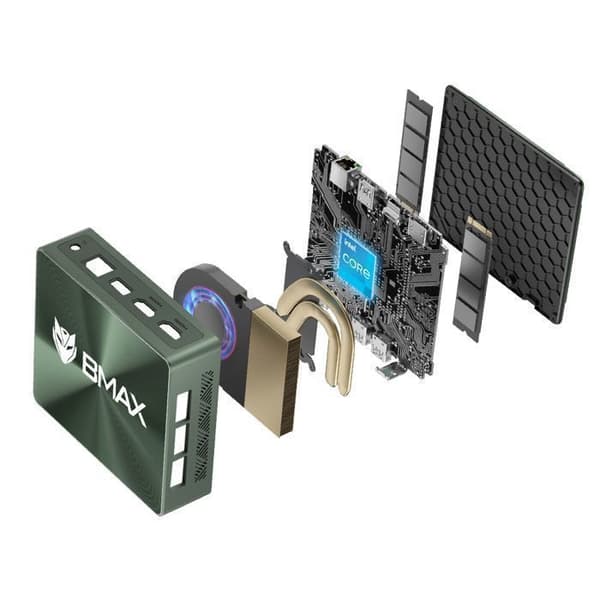 Mini PC BMAX - B6 Pro - Intel Core i5-1030NG7 - 16Go RAM + 512Go SSD - Windows 11