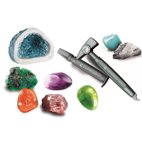 Colour Minerals och Geoder Vetenskapsset - Clementoni