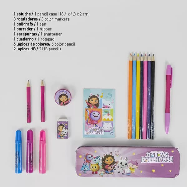 Gabby's Dollhouse skrivset