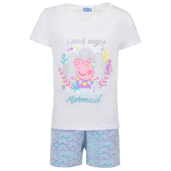 Peppa Pig kort pyjamas för barn 5 år