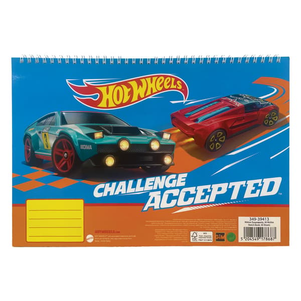 Hot Wheels Runner Ritblock A4 – 30 Blad