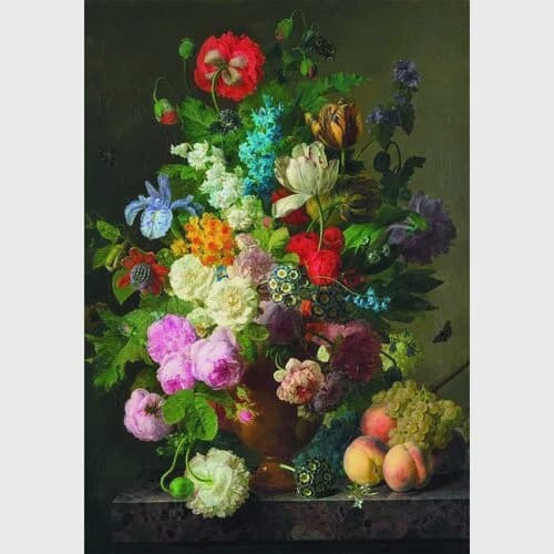 Art Van Dael Blomvas Pussel 1000 bitar Compact Clementoni