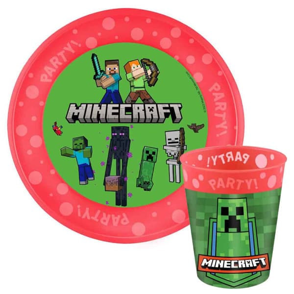 Minecraft Party micro premium set