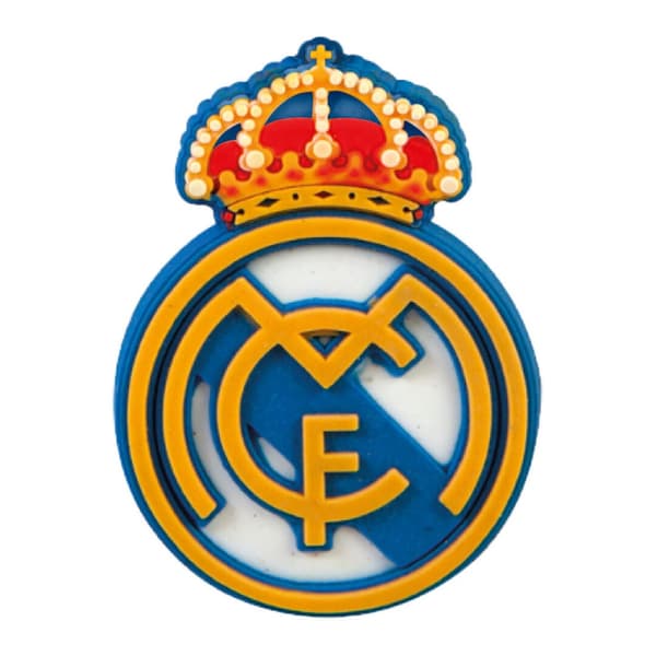 Real Madrid-logotyp 3D-format suddgummi