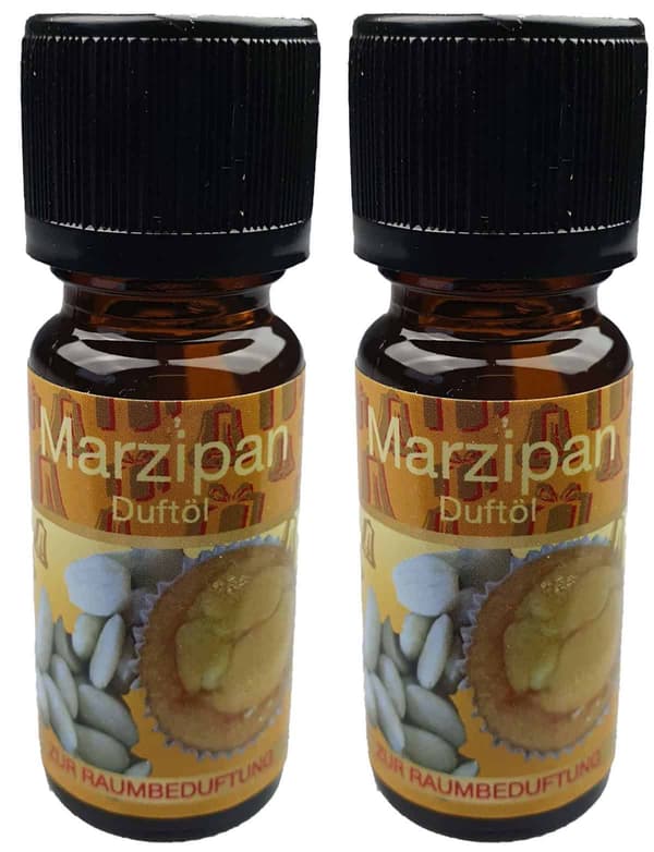 2 st doftoljor med marsipandoft