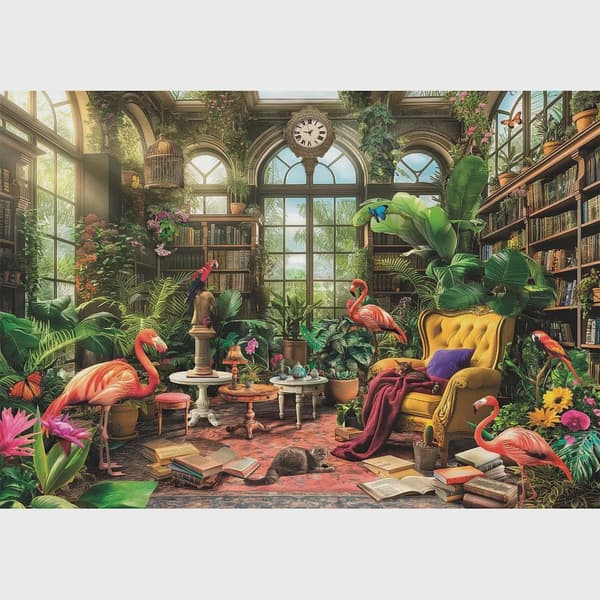 Clementoni Greenhouse Pussel 1000 Bitar