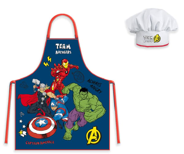Avengers Always Angry barnförkläde 2-delat set