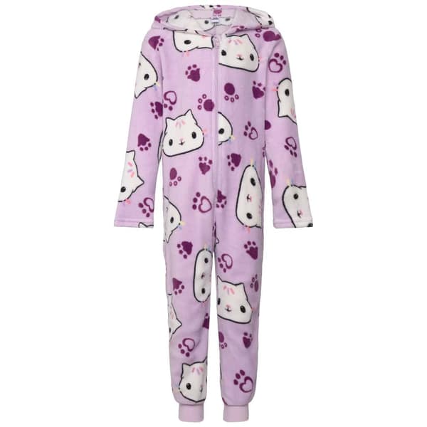 Gabbys Dockskåp Katt barnpyjamas långärmad jumpsuit