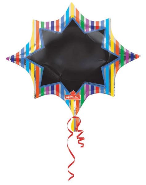 Folieballong Colour Black Board 88 cm