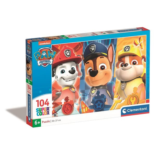 Paw Patrol Pussel 104 bitar Clementoni