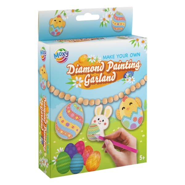 Påskleende diamantpärlband set