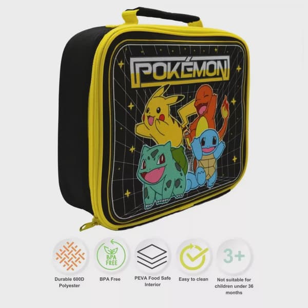 Pokémon Original Team termoväska, 23 cm