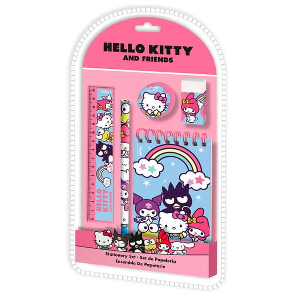 Hello Kitty skrivset 5 delar
