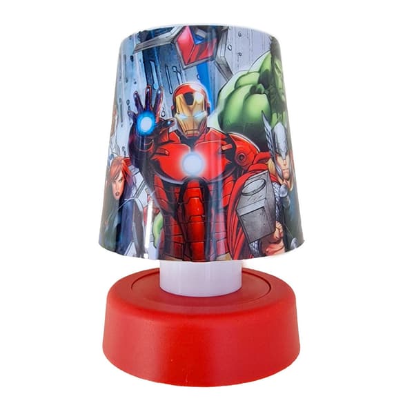Avengers Team mini bordslampa 11 cm
