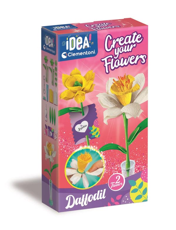 Flower Daffodils Clementoni 2-delat pysselset