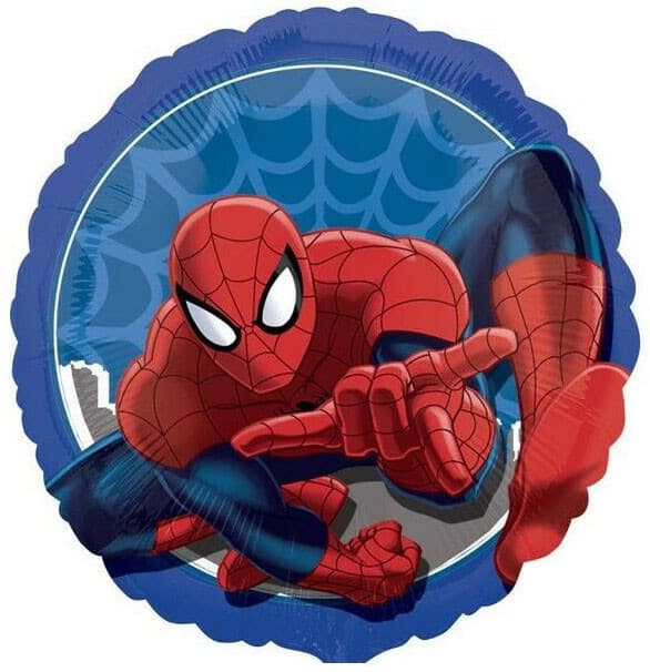 Spindelmannen folieballong 43 cm
