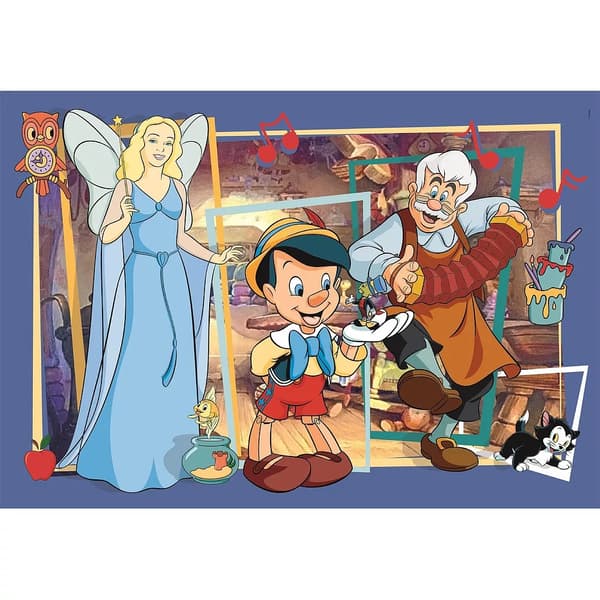 Disney Classics Pinocchio pussel 104 bitar Clementoni