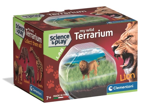 Animals Lion Mini Terrarium Clementoni