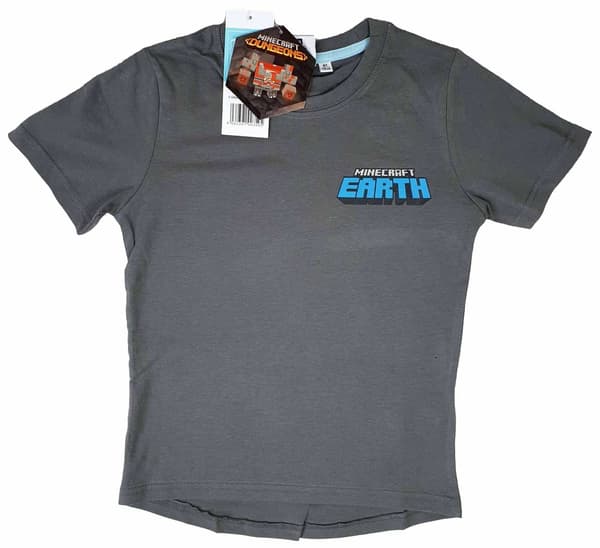 Minecraft T-shirt Earth