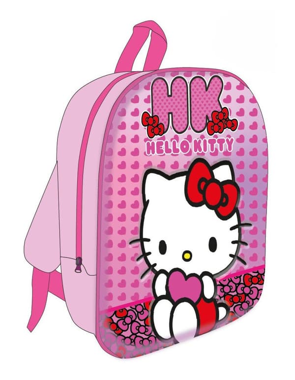 Hello Kitty Bows 3D-ryggsäck, 30 cm