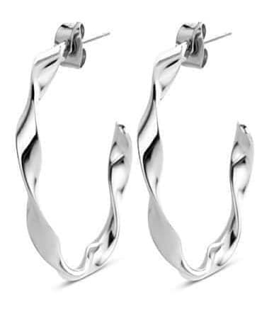 Victoria silverörhängen hoops