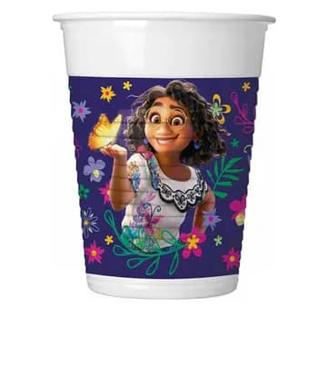 Disney Encanto blomsterkoppar 8-pack 200 ml