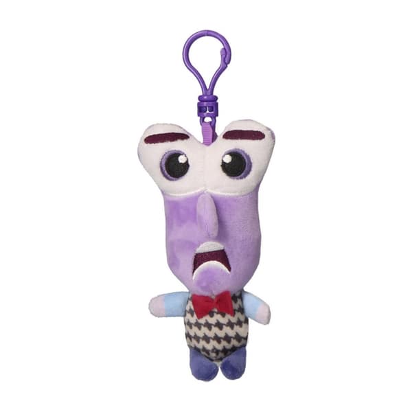 Disney Classics Inside Out 3D Plush Doll with Hook, Bag Charm 12 cm
