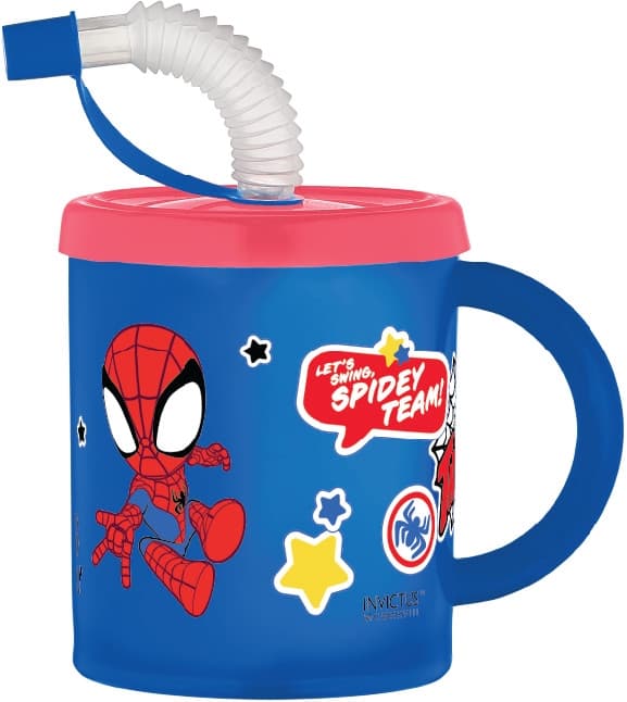 Spiderman Spidey Straw Cup, Plastic 210 ml