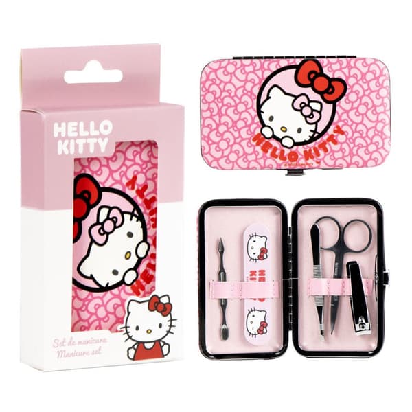 Hello Kitty Bows 6-piece Manicure Set