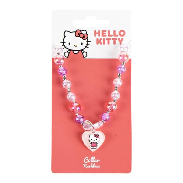 Hello Kitty-halsband med pärlor