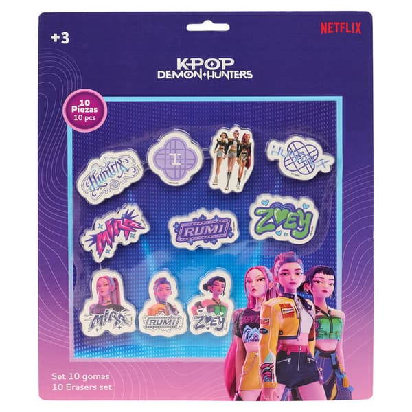 K-pop Demon Hunters Hunterx formgummisudd set 10 st