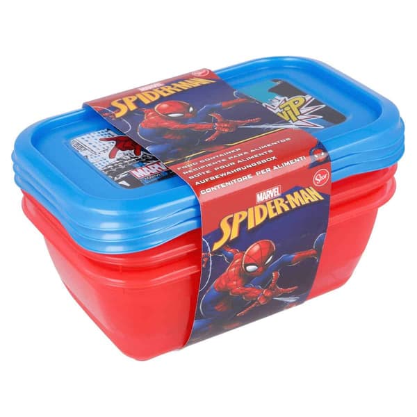 3-pack matlådor Spindelmannen