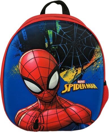 Spindelmannen Dark 3D ryggsäck, 34 cm