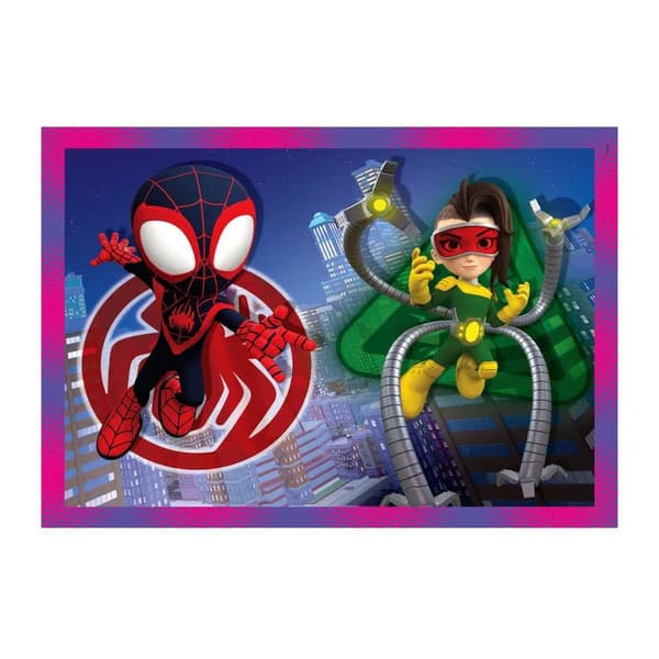 Spindelmannen Spidey 4-i-1 pussel Clementoni