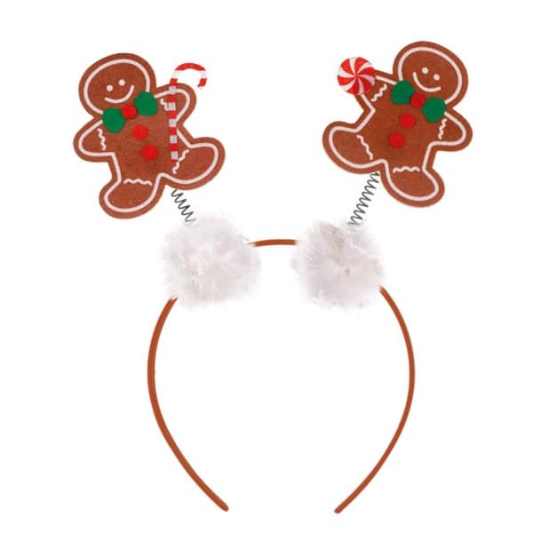 Julpepparkakshårband