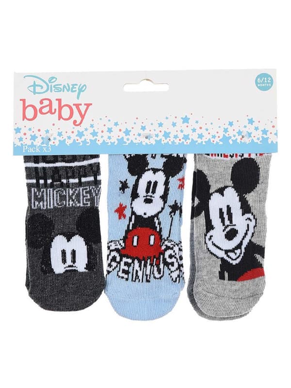 Disney Mickey babysockor 0–6 månader