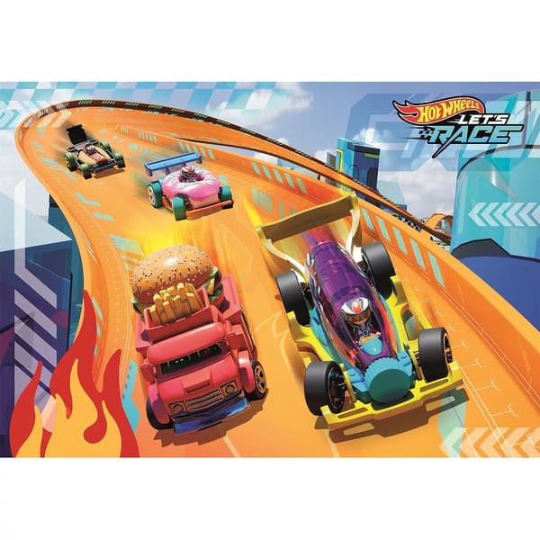 Hot Wheels Fire Track 24-bitars maxi pussel Clementoni